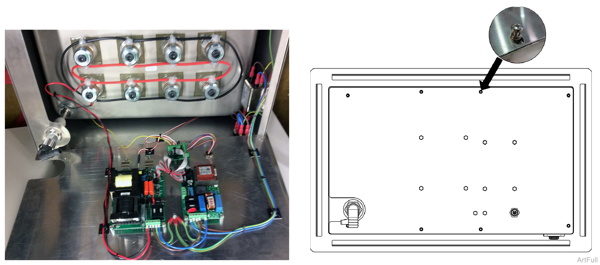 QuickClean™ Ultrasonic Cleaners Base Plate Assembly Access Procedures