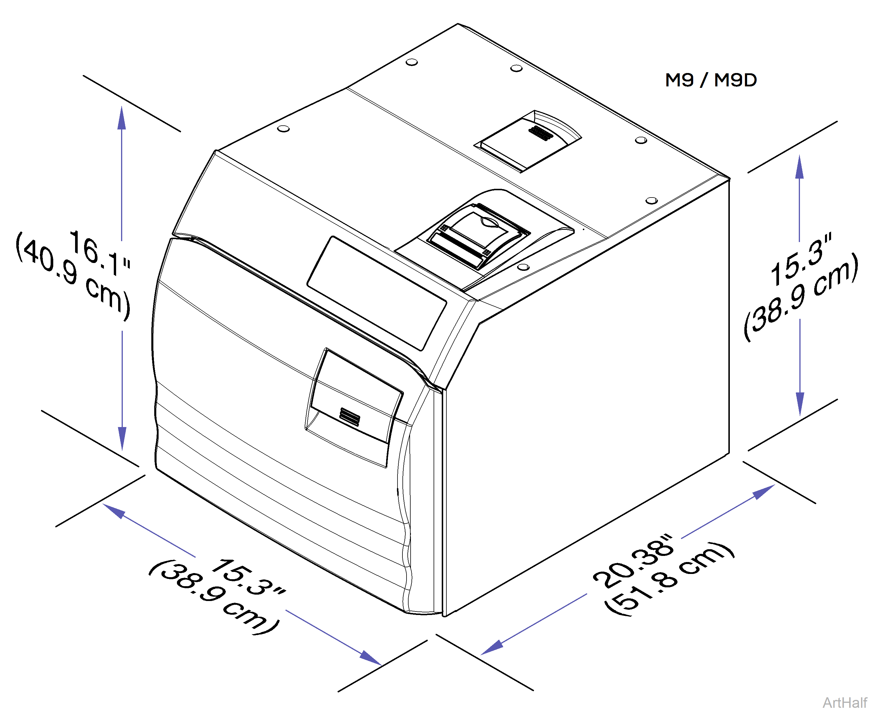 M9/M9D and M11/M11D Steam Sterilizer Specifications