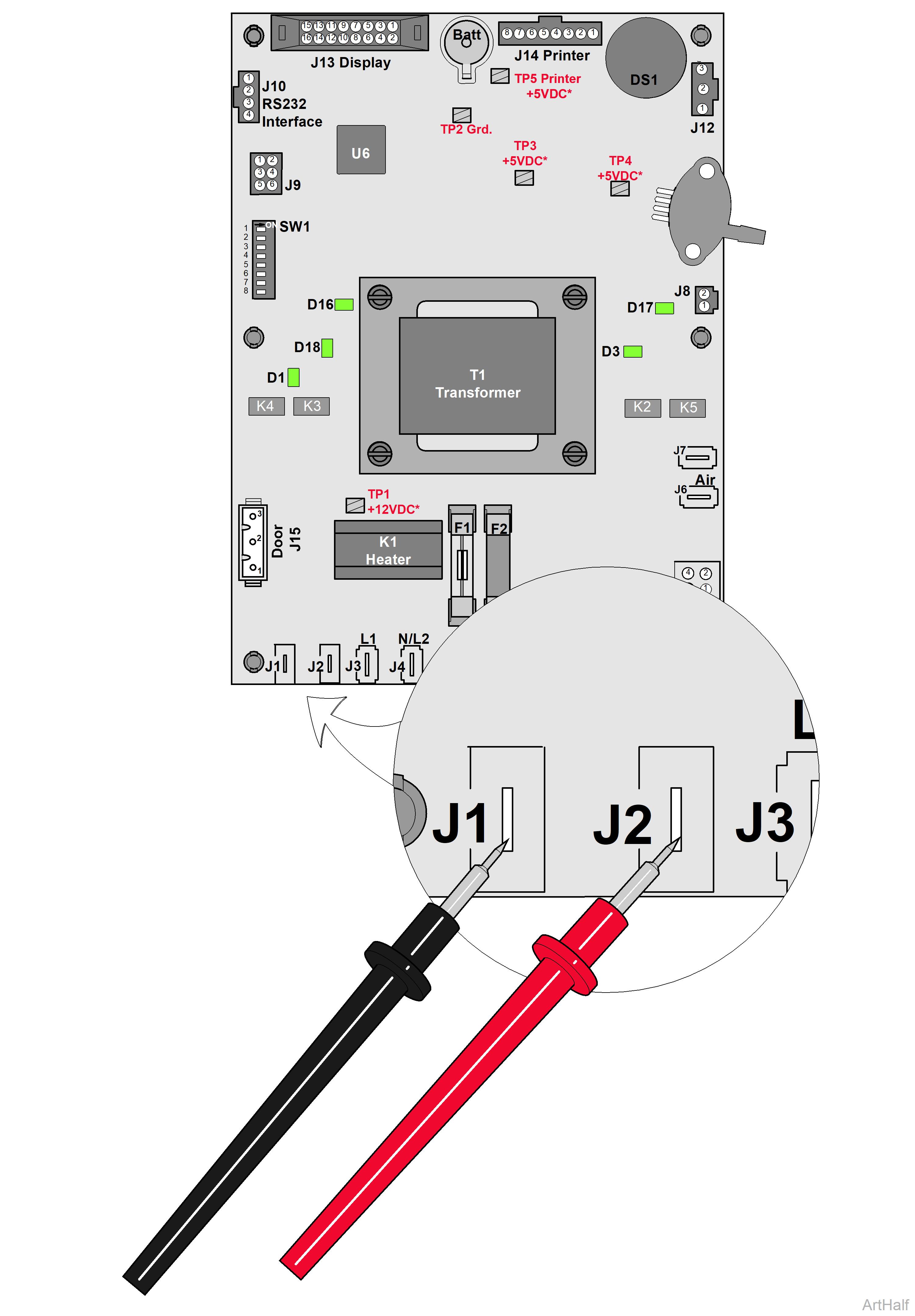 M9/M11 Sterilizer Door Switch