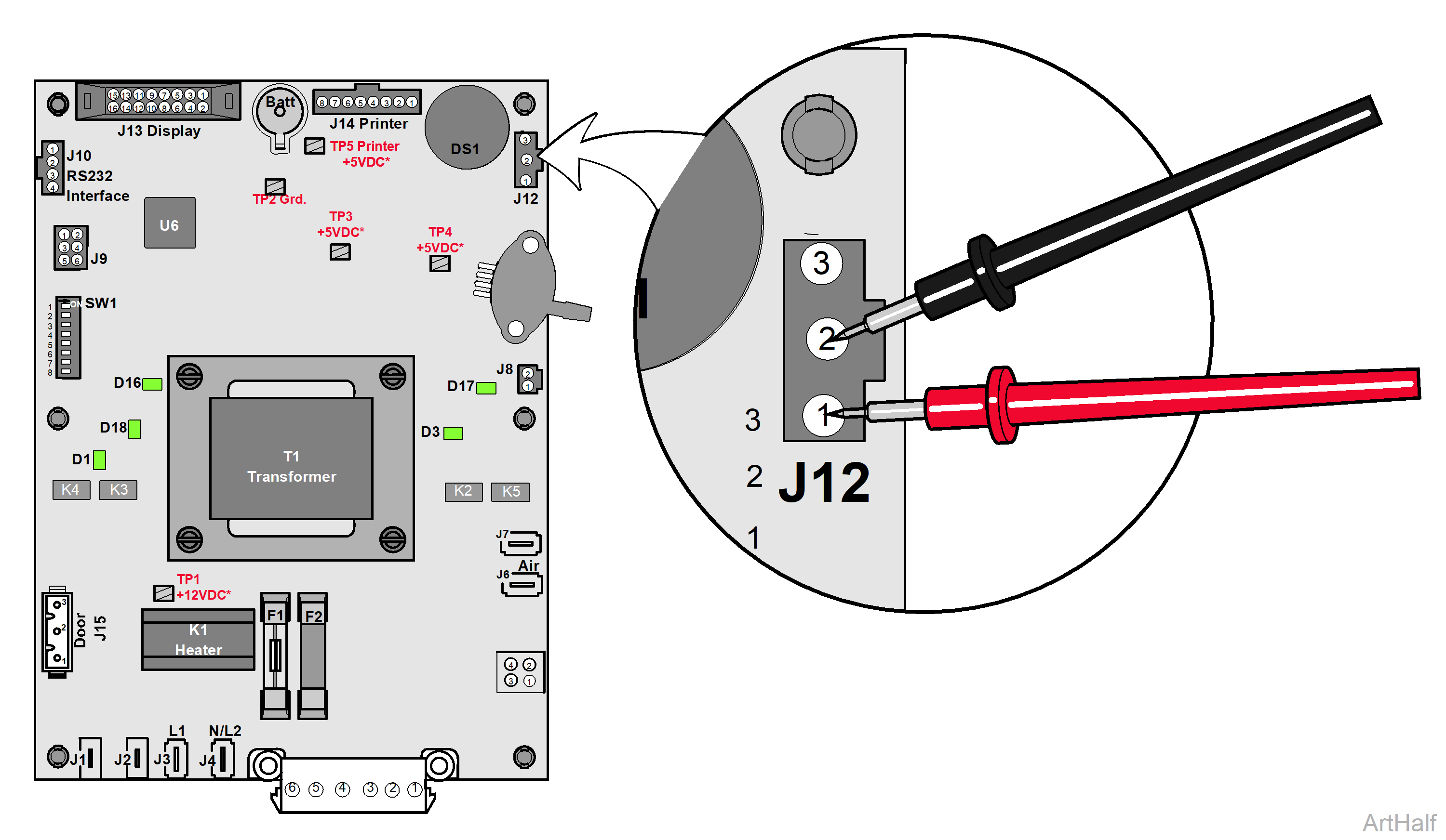 M9/M11 Sterilizer Temperature Sensor