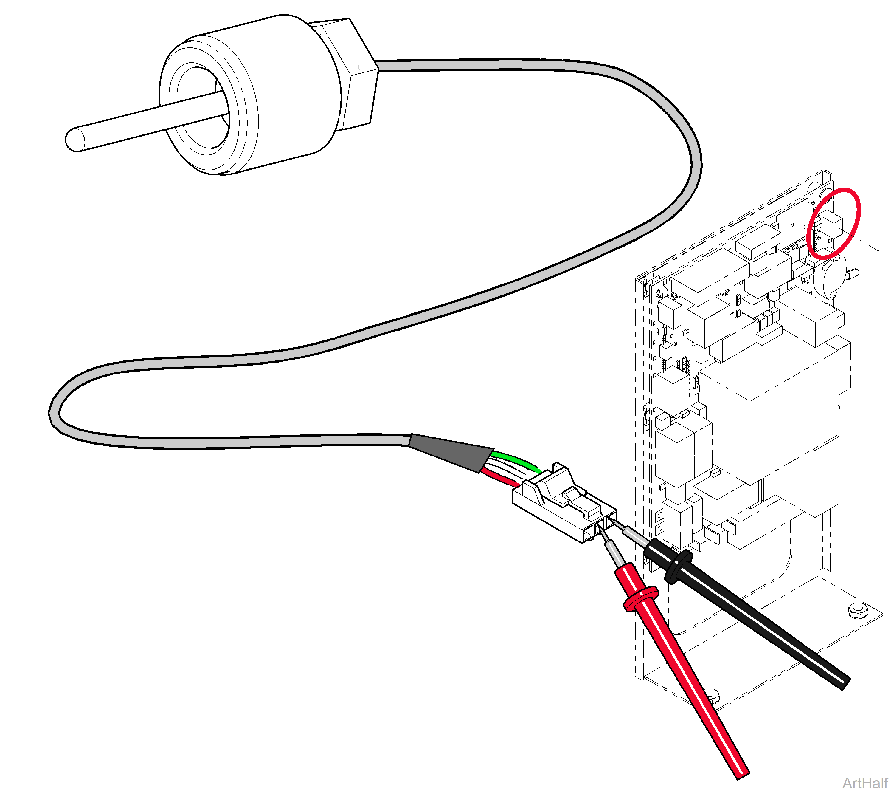 M9/M11 Sterilizer Temperature Sensor