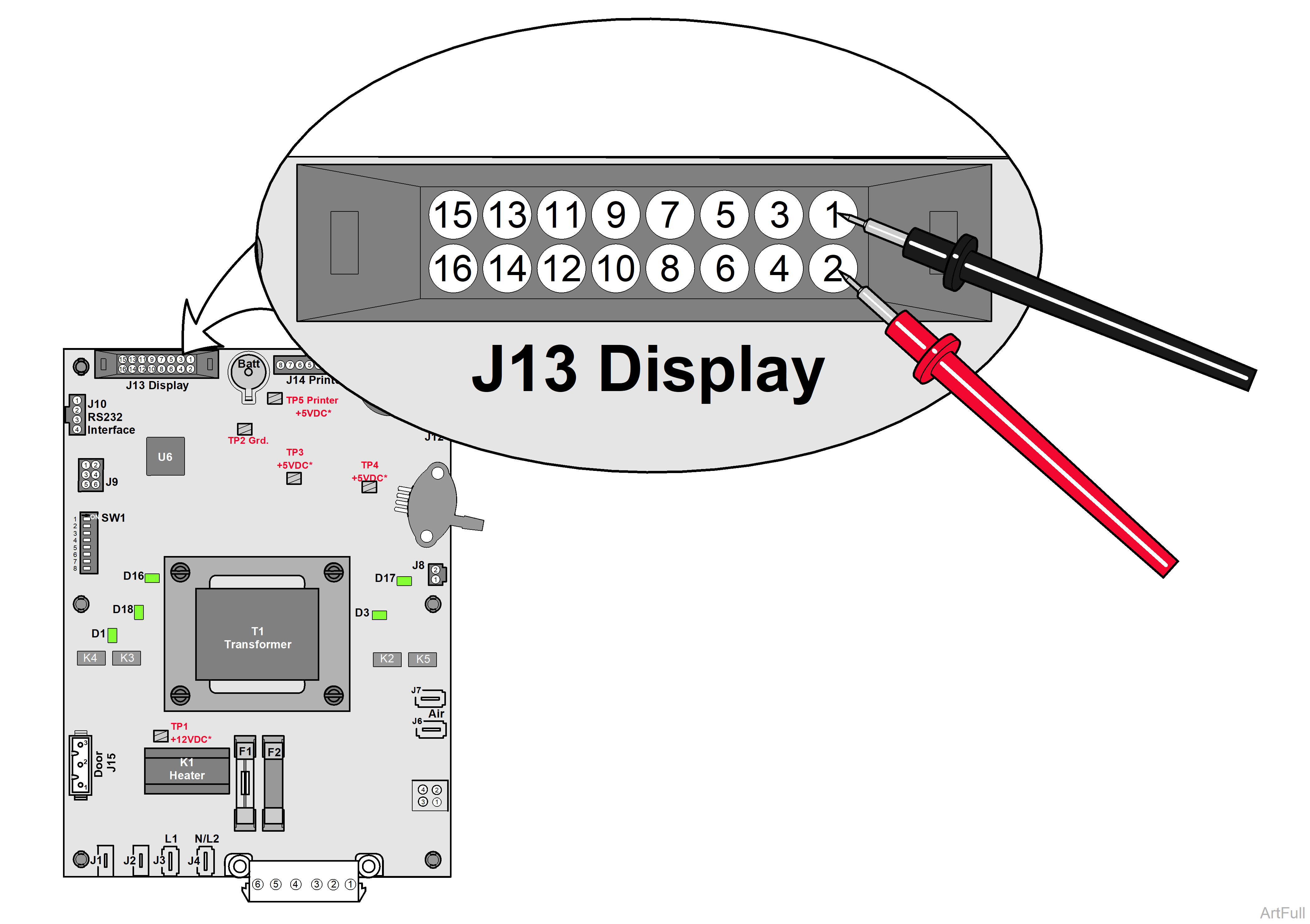 M9/M11 Sterilizer Touch Pad/ Display Panel