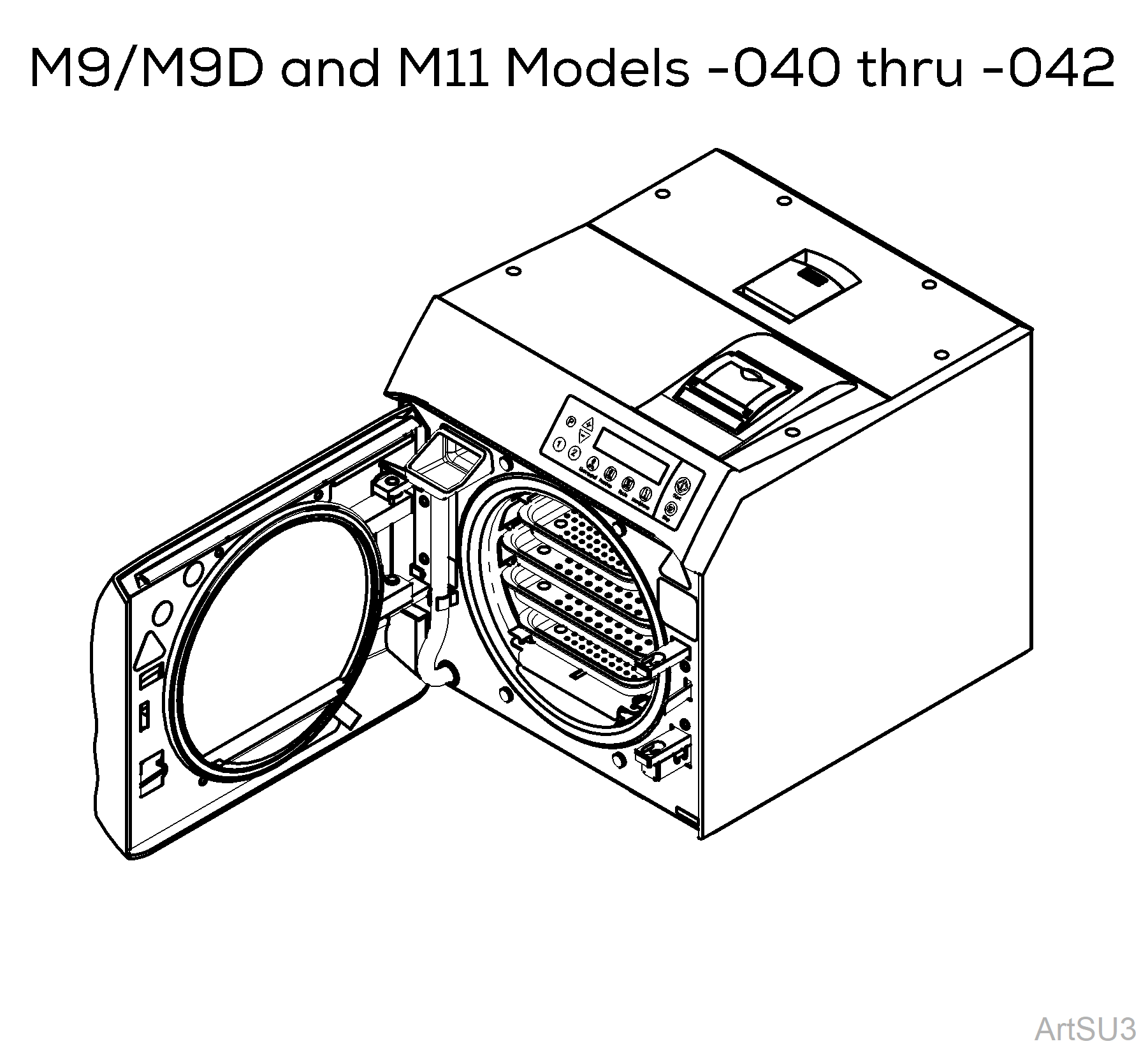 M9/M9D and M11 Models-040 thru -042