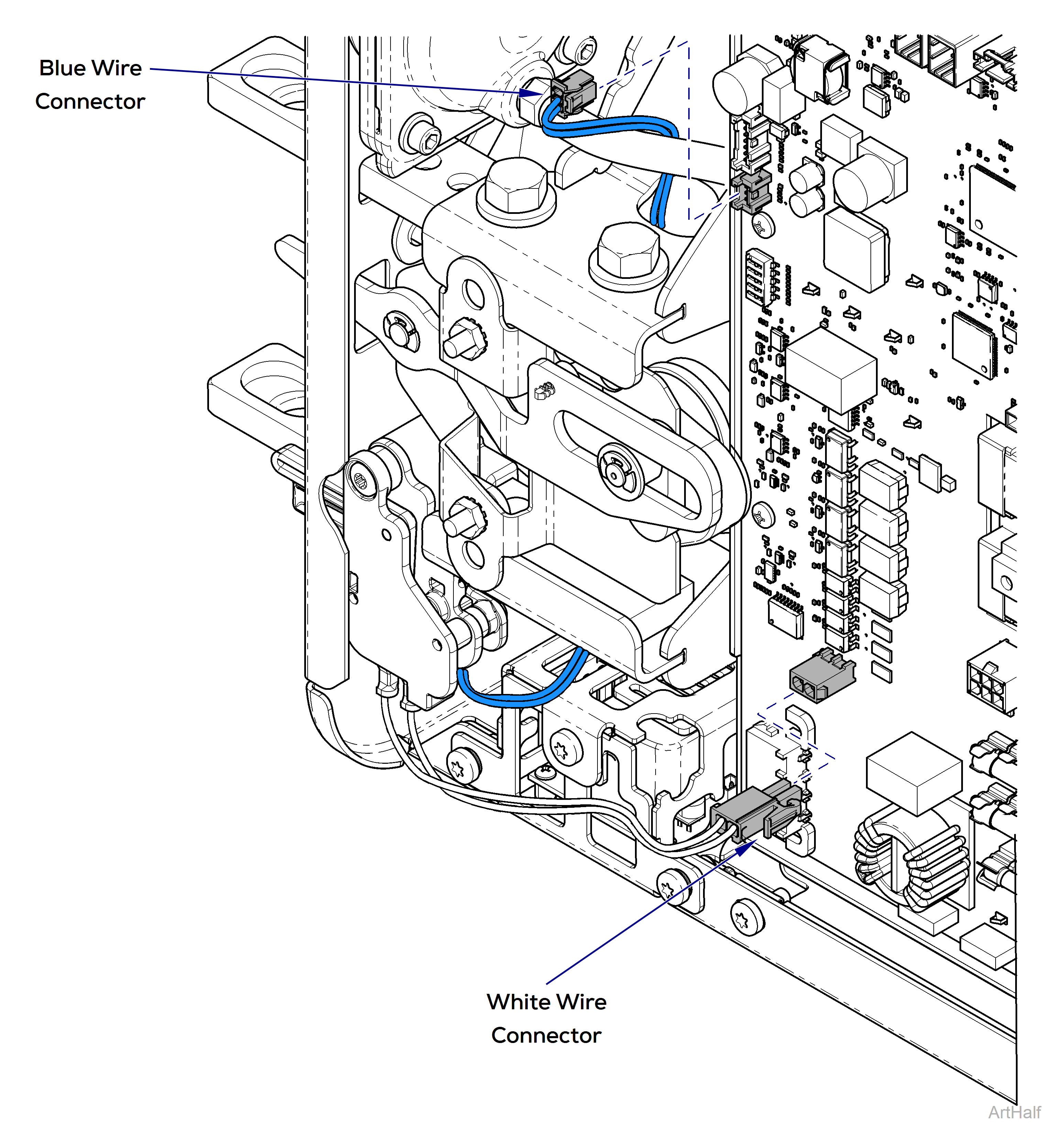 M9/M11 Steam Sterilizer Door Switch Assembly Remove