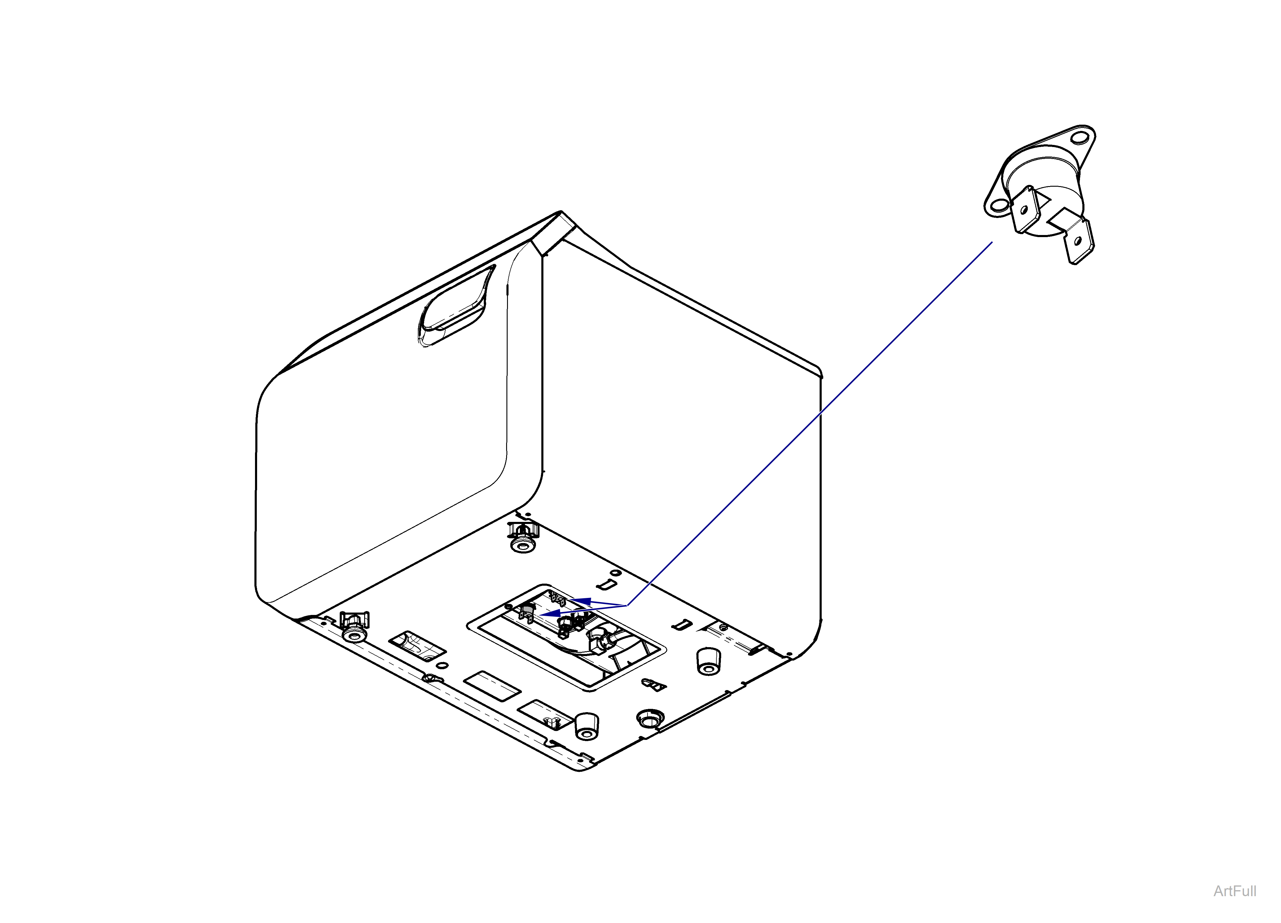 M9/M11 Steam Sterilizer High-Limit Thermostats Location