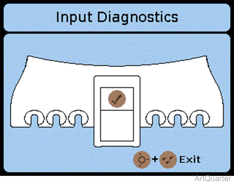 Input Diagnostics Screen