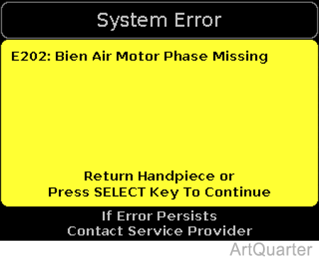 Error Screen