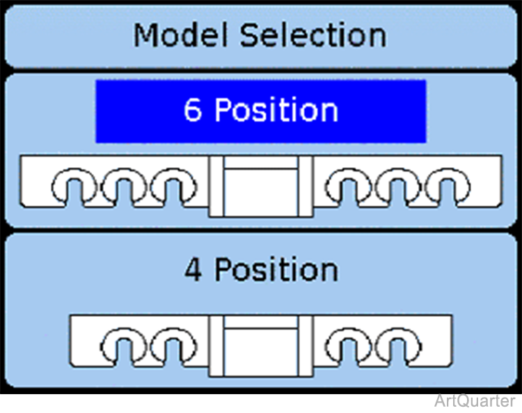 Model Selection Screen