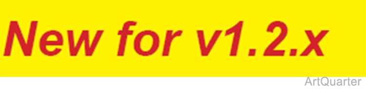 New for v1.2x