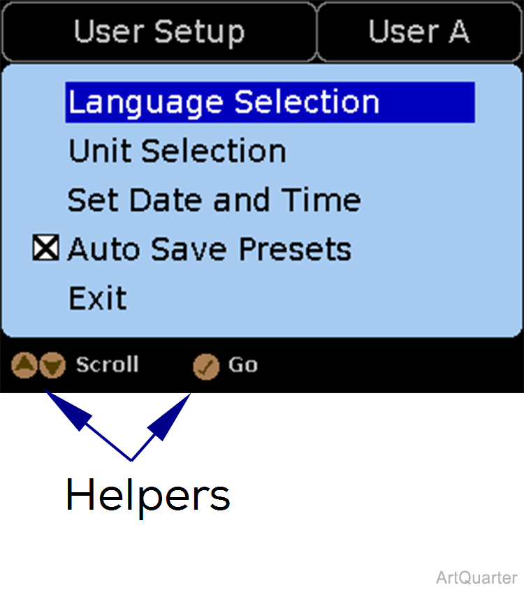 User Setup