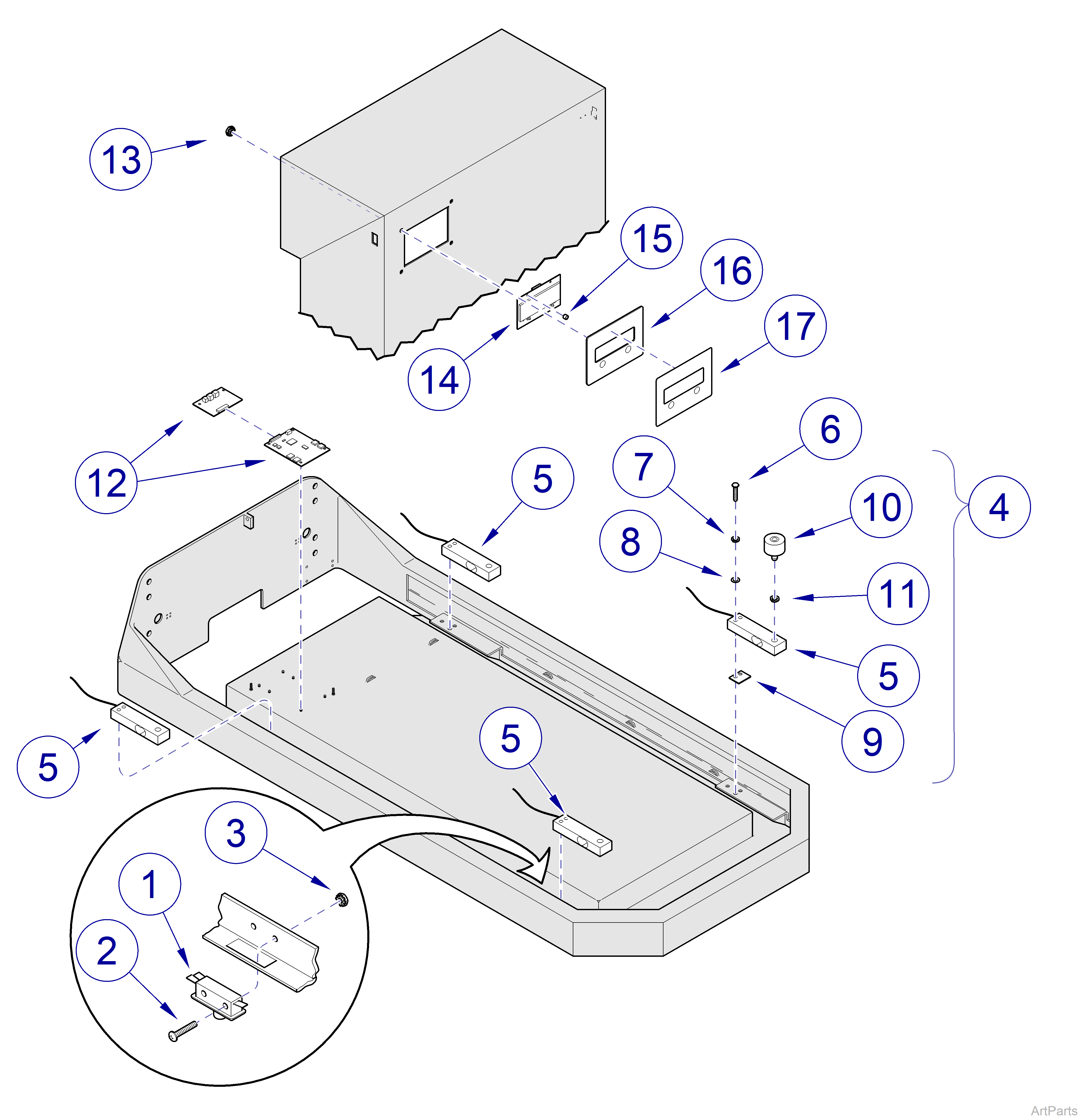 Canis Major Tabletop Electrical Comp