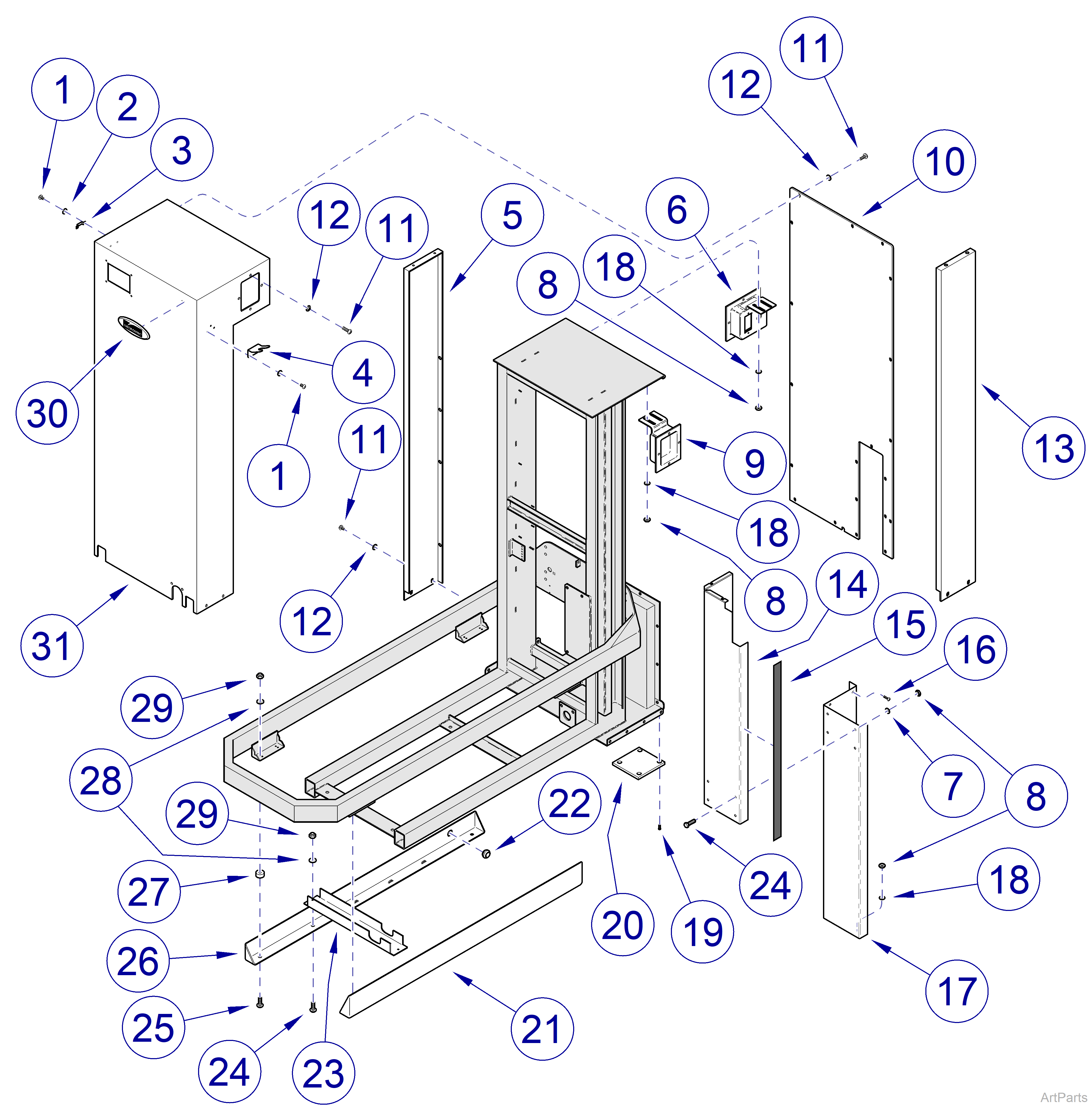 Canis Major  Covers and Fasteners