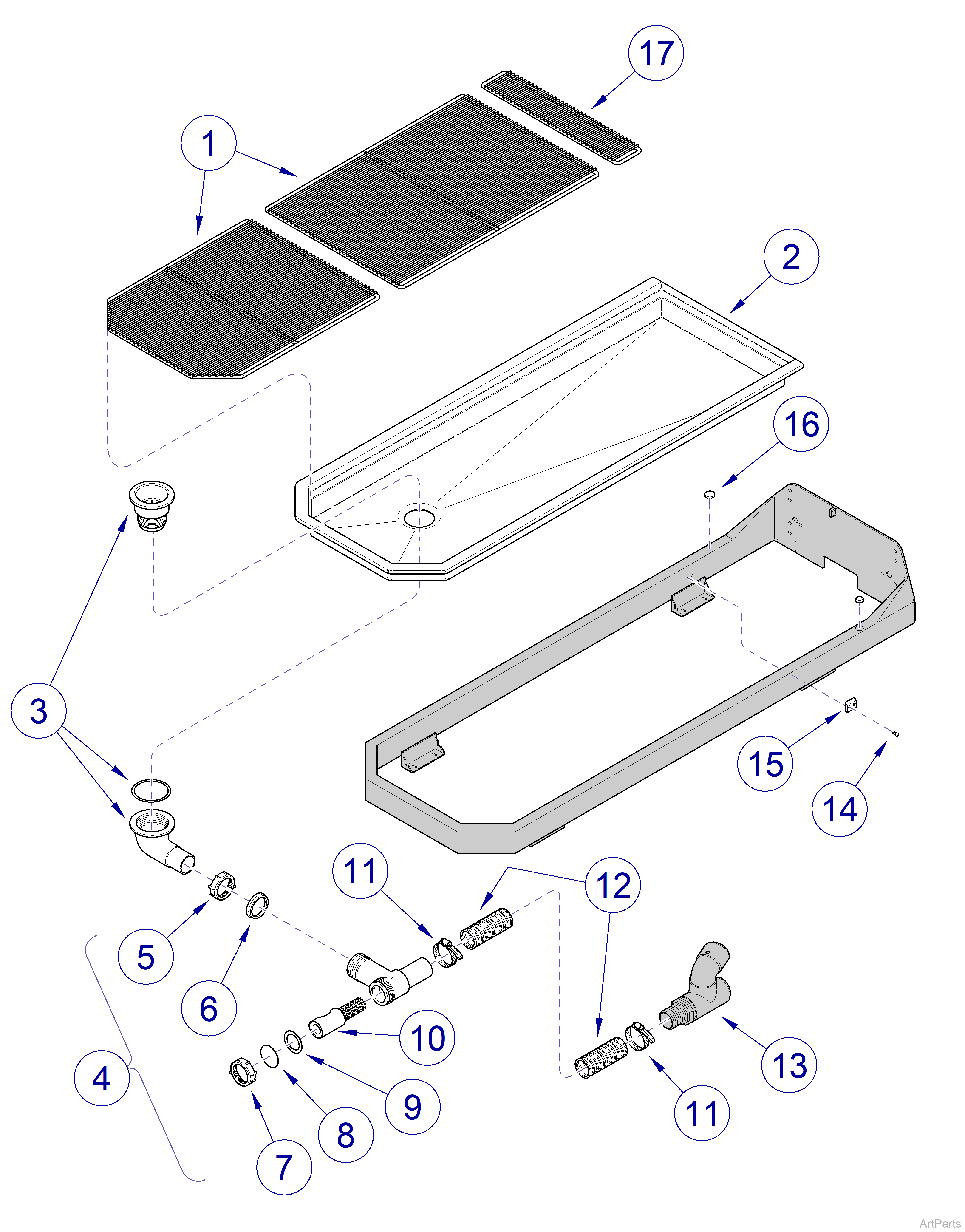 Canis Major Table Top Components