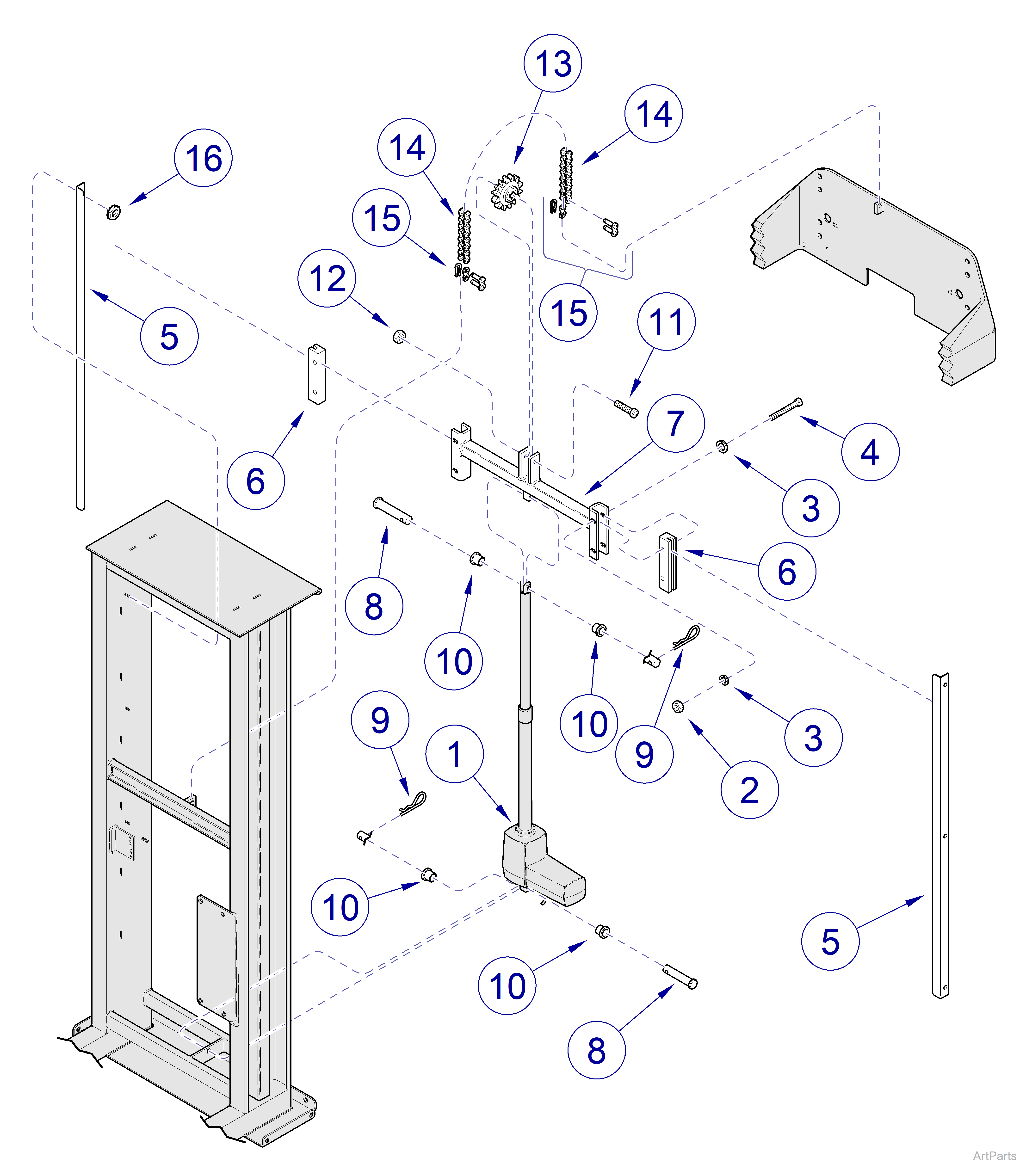 Canis Major  Lift Mechanism