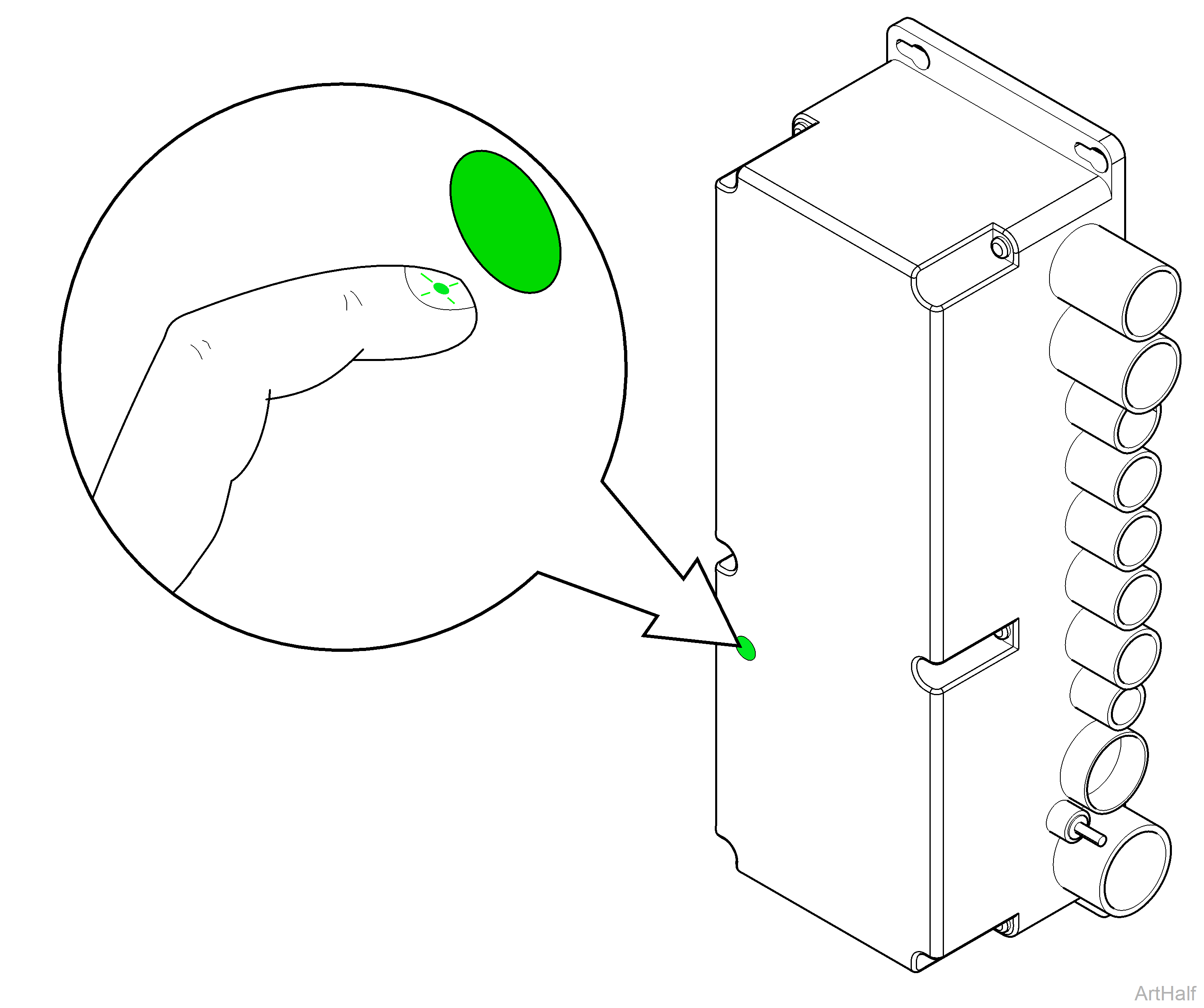 Canis Major Actuator and Control Box