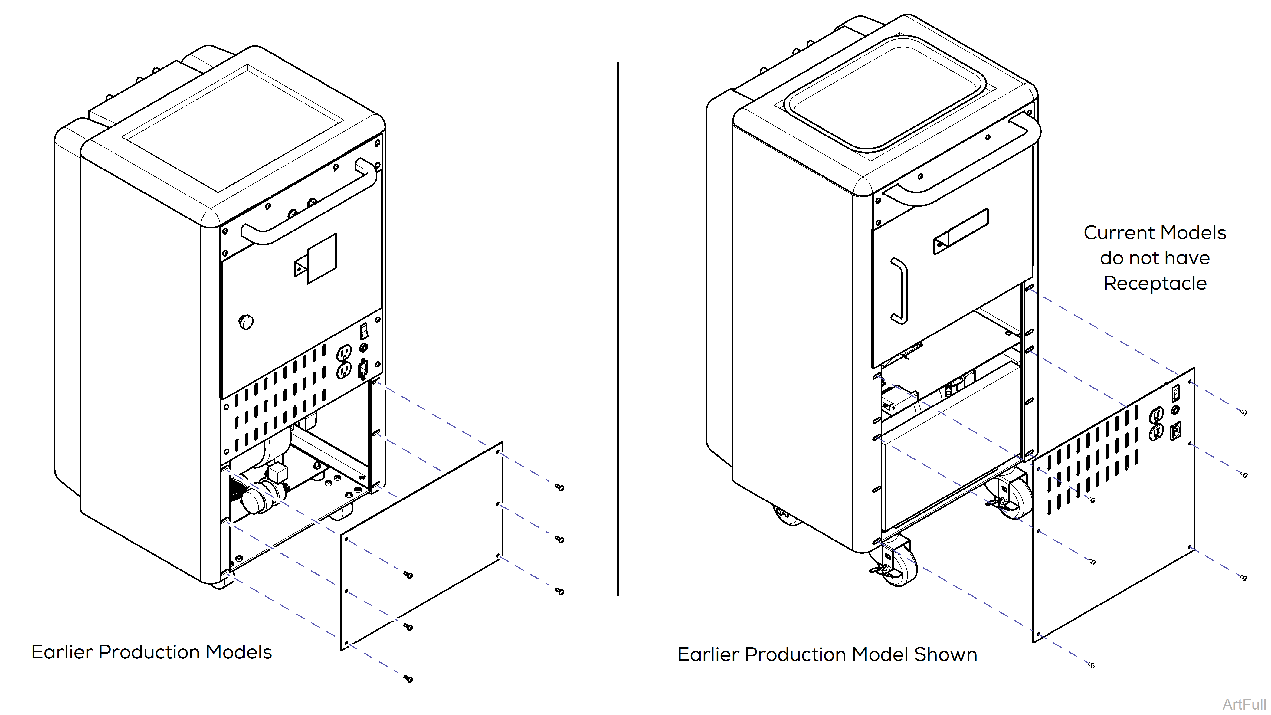 Midmark® 1000 Lower Compartment