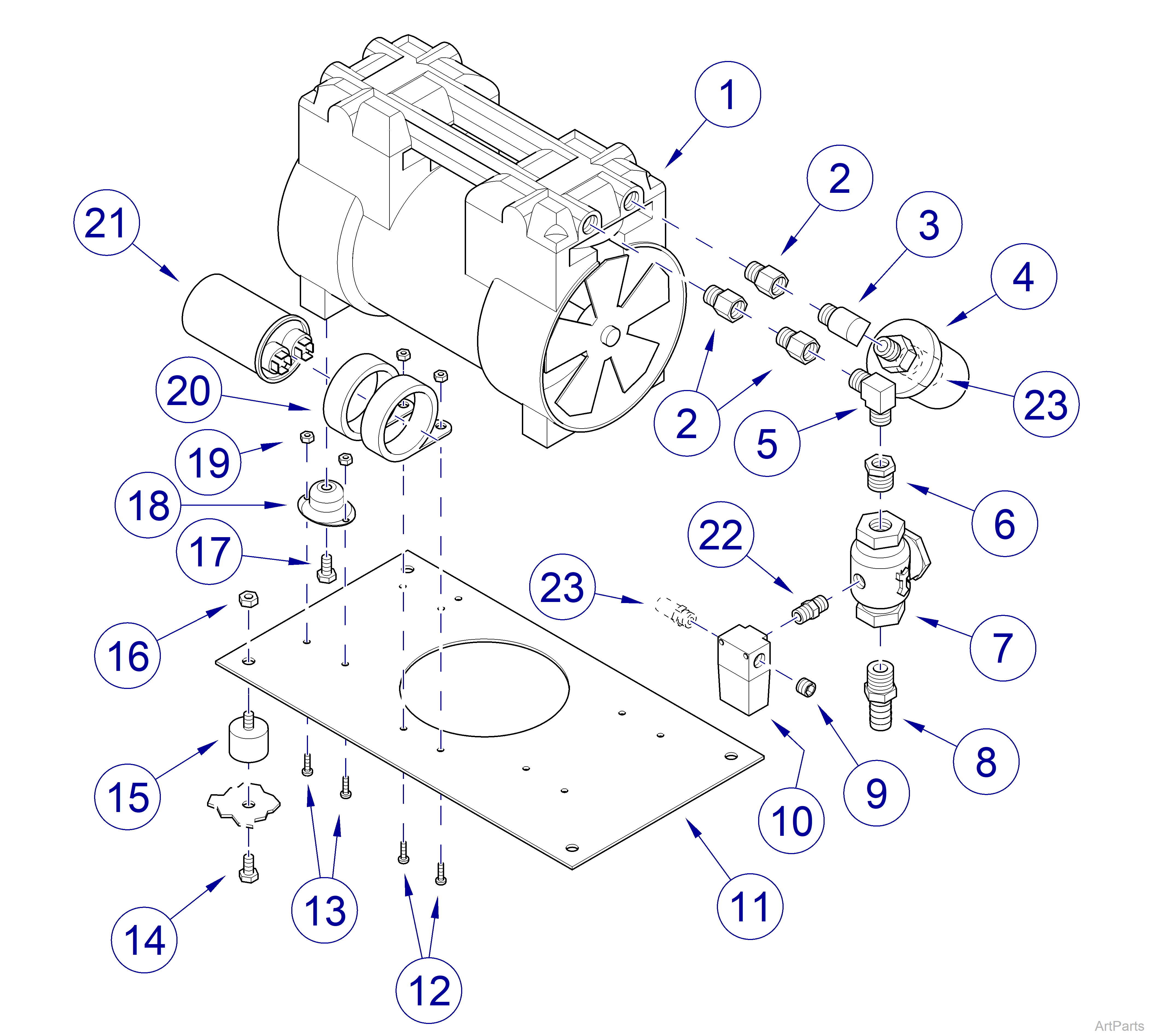 Midmark® 1000 Lower Compartment Components