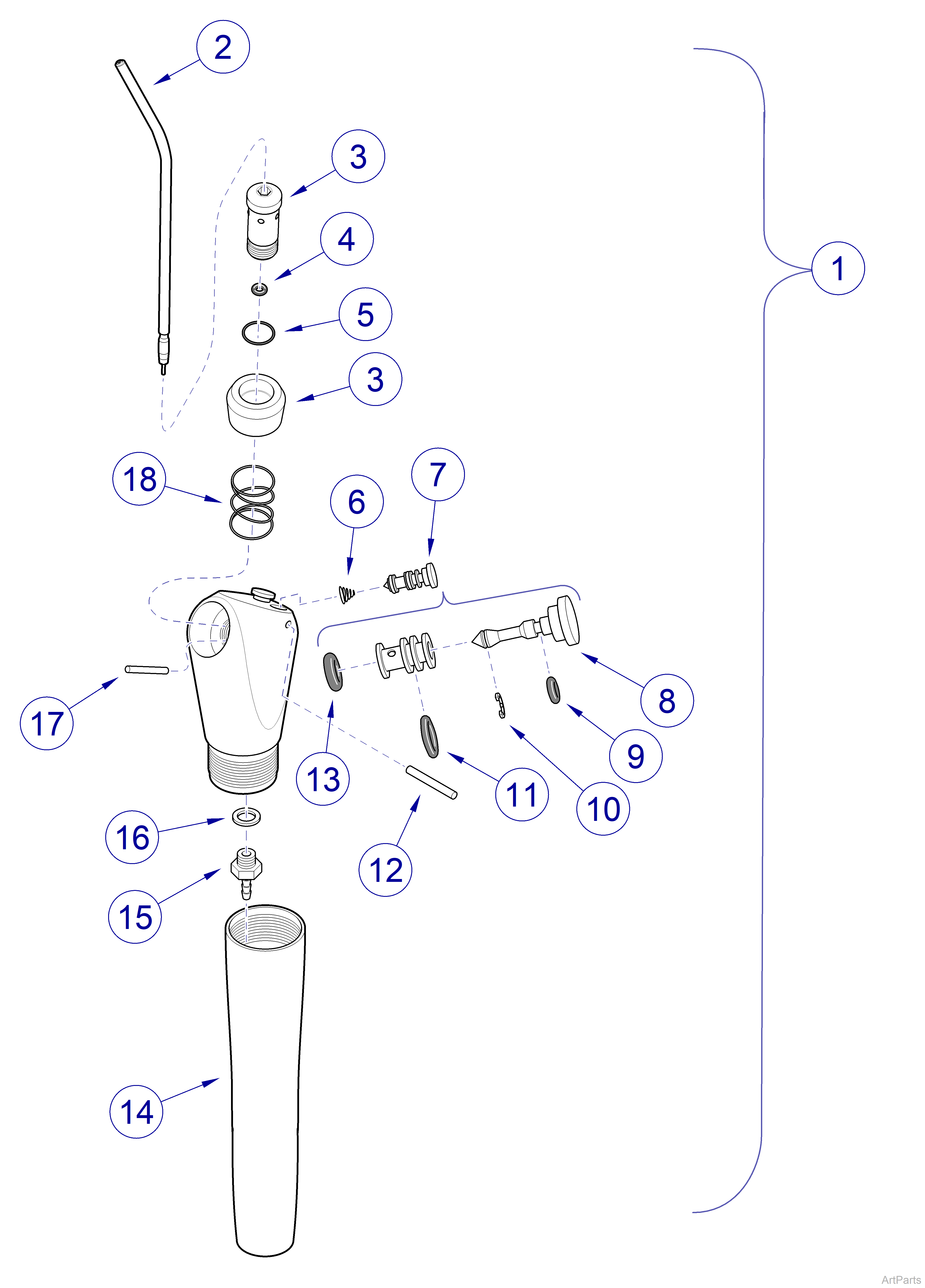 Midmark® 1000 Syringe