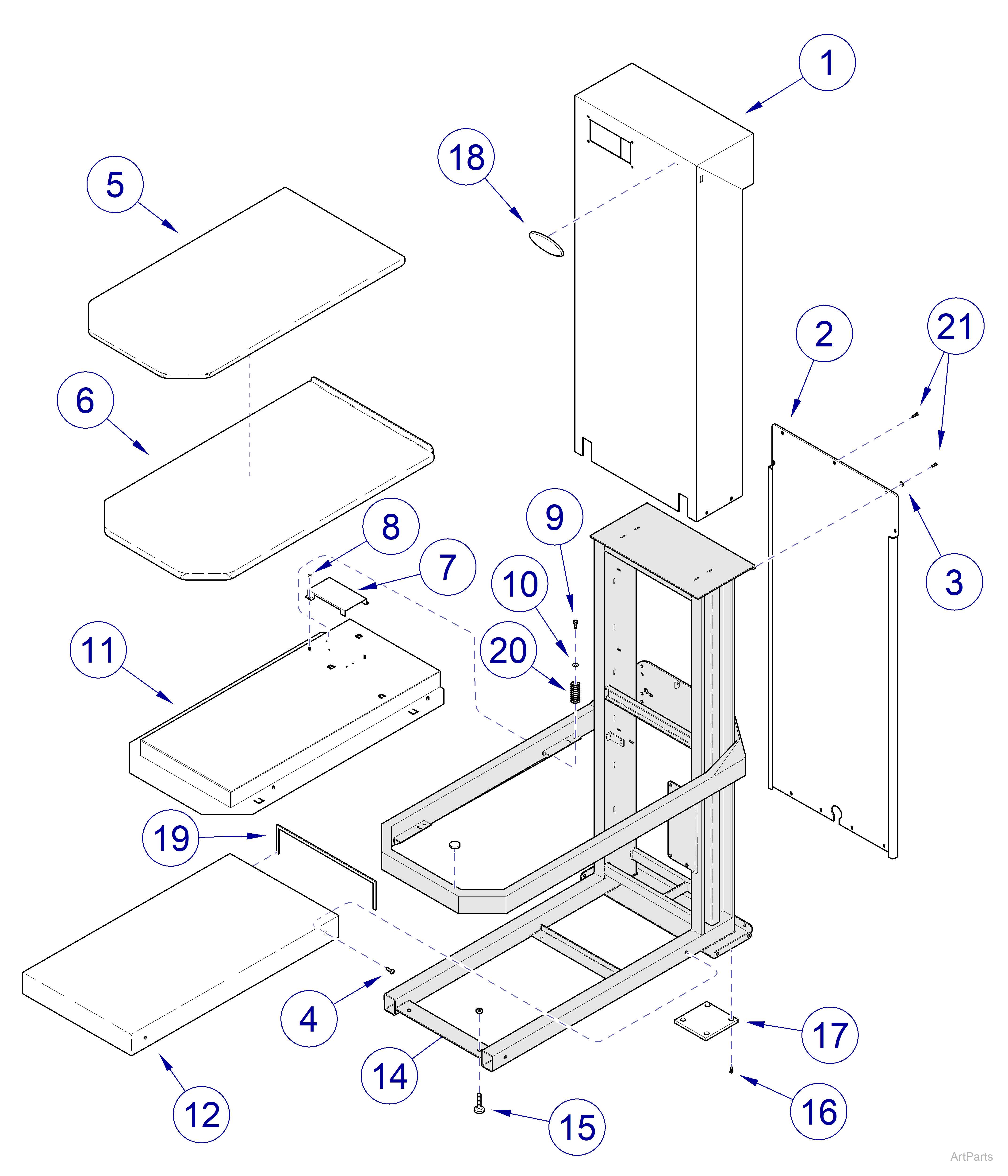 Canis Major  Covers and Fasteners