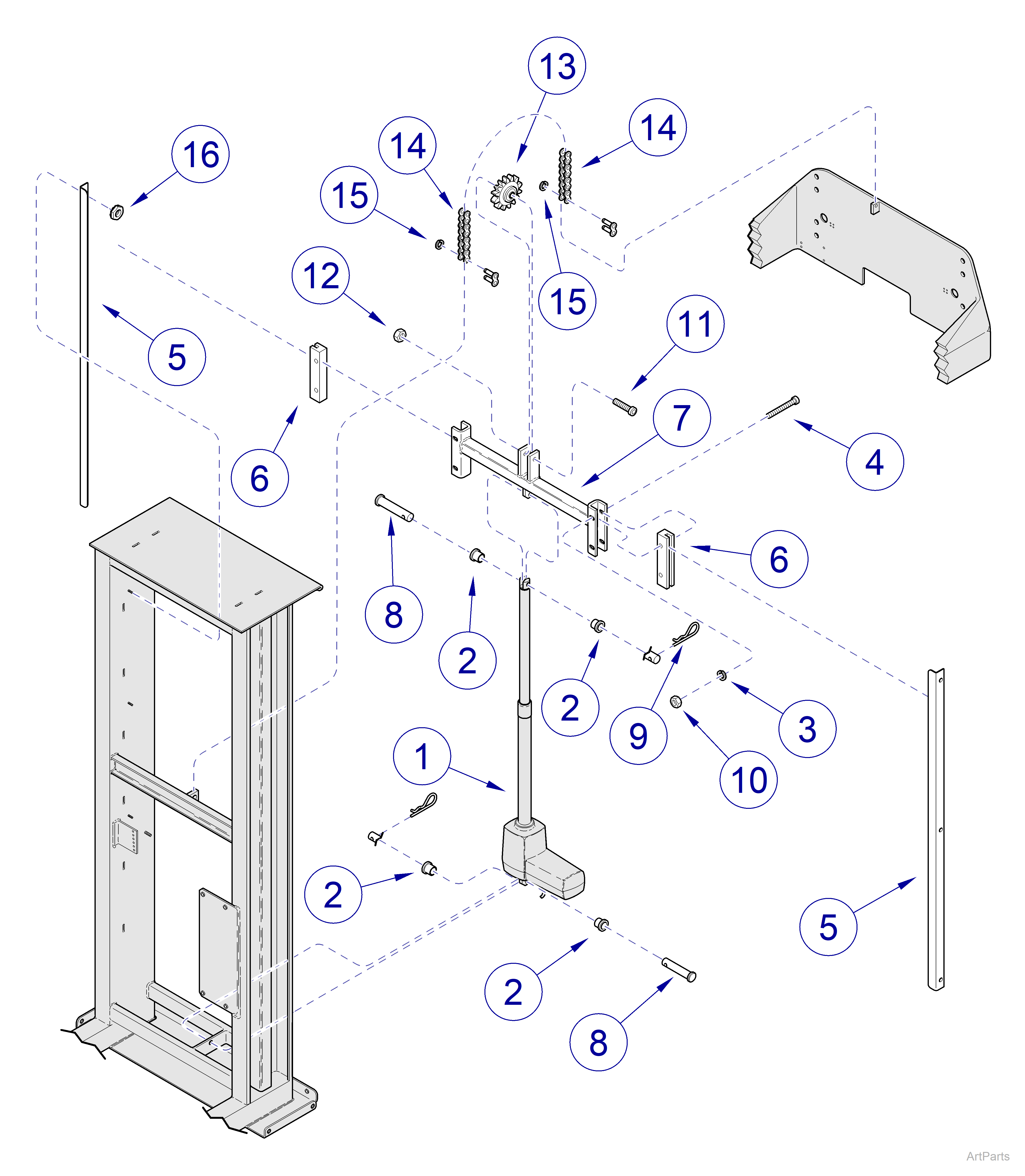 Canis Major  Lift Mechanism