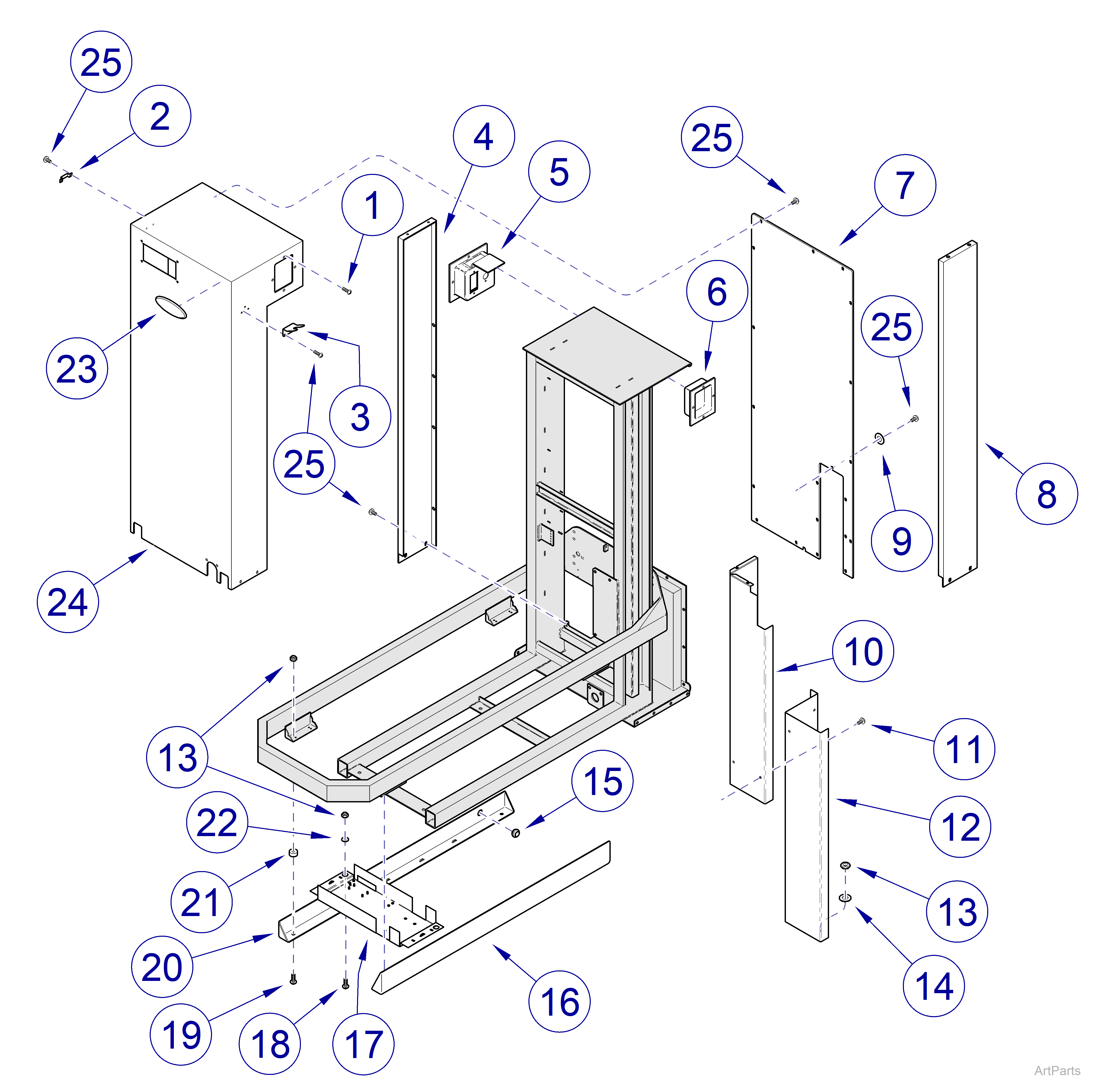 Canis Major  Covers and Fasteners