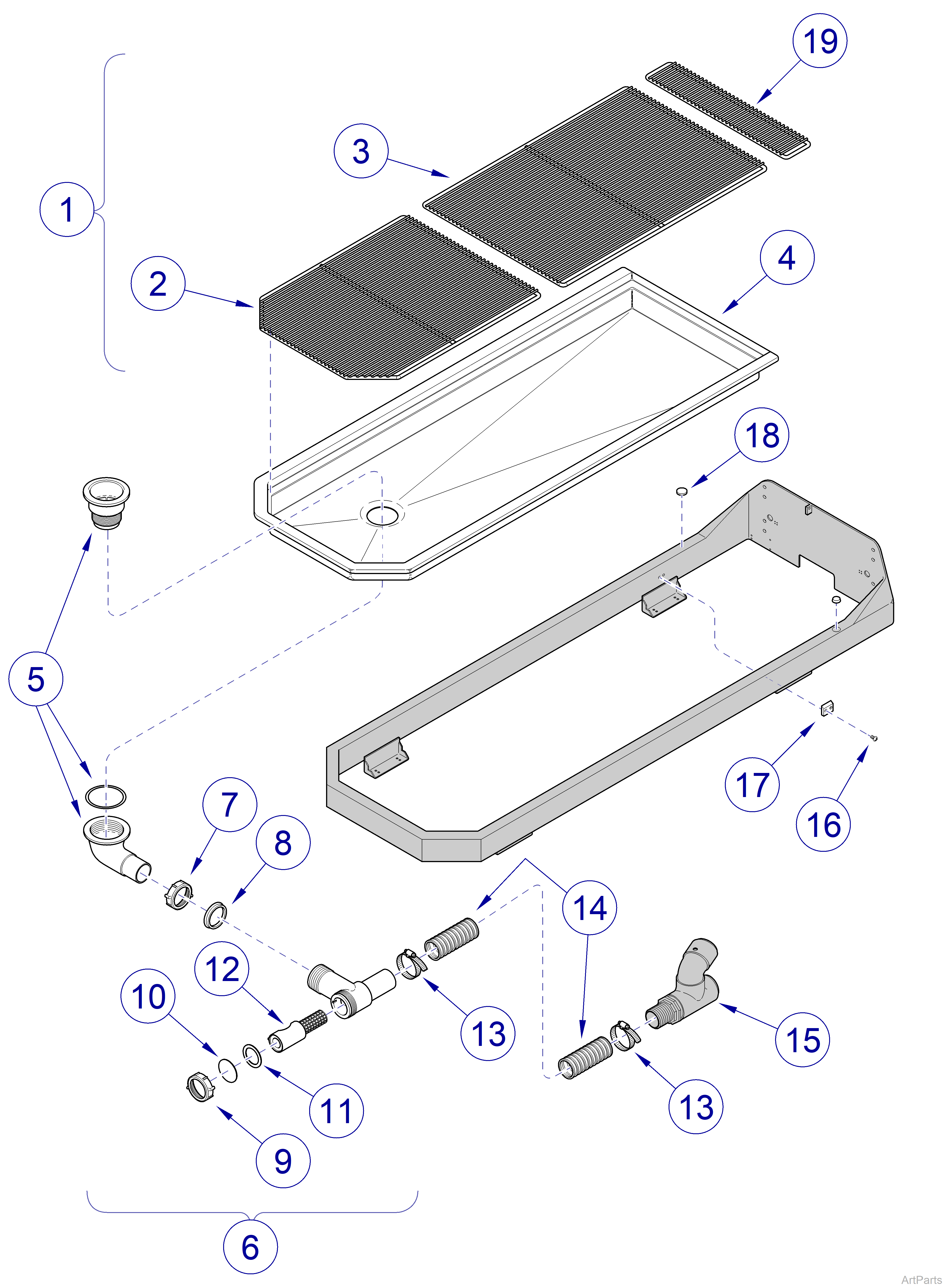 Canis Major Table Top Components