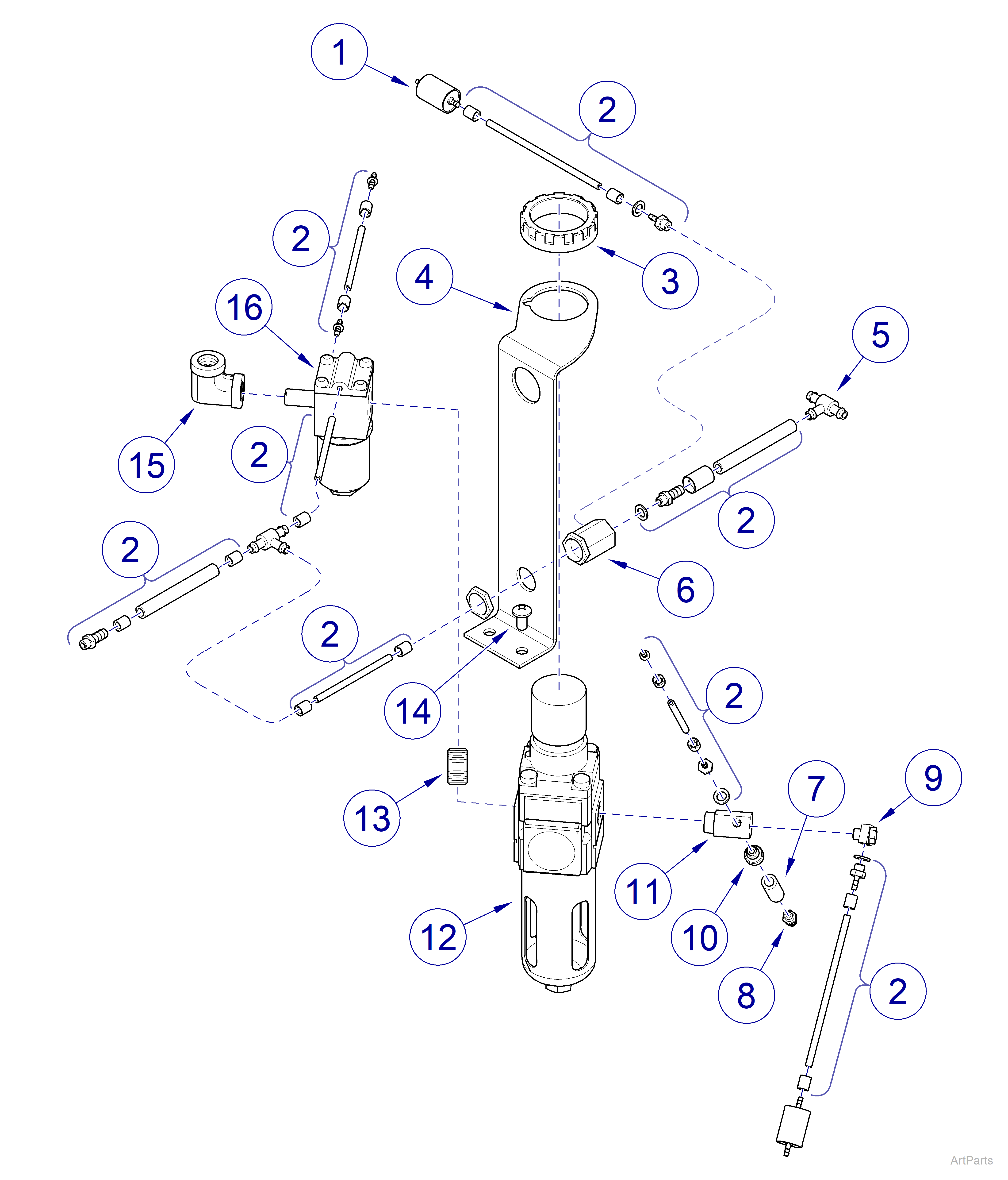 VetPro® Solo Air Regulator System