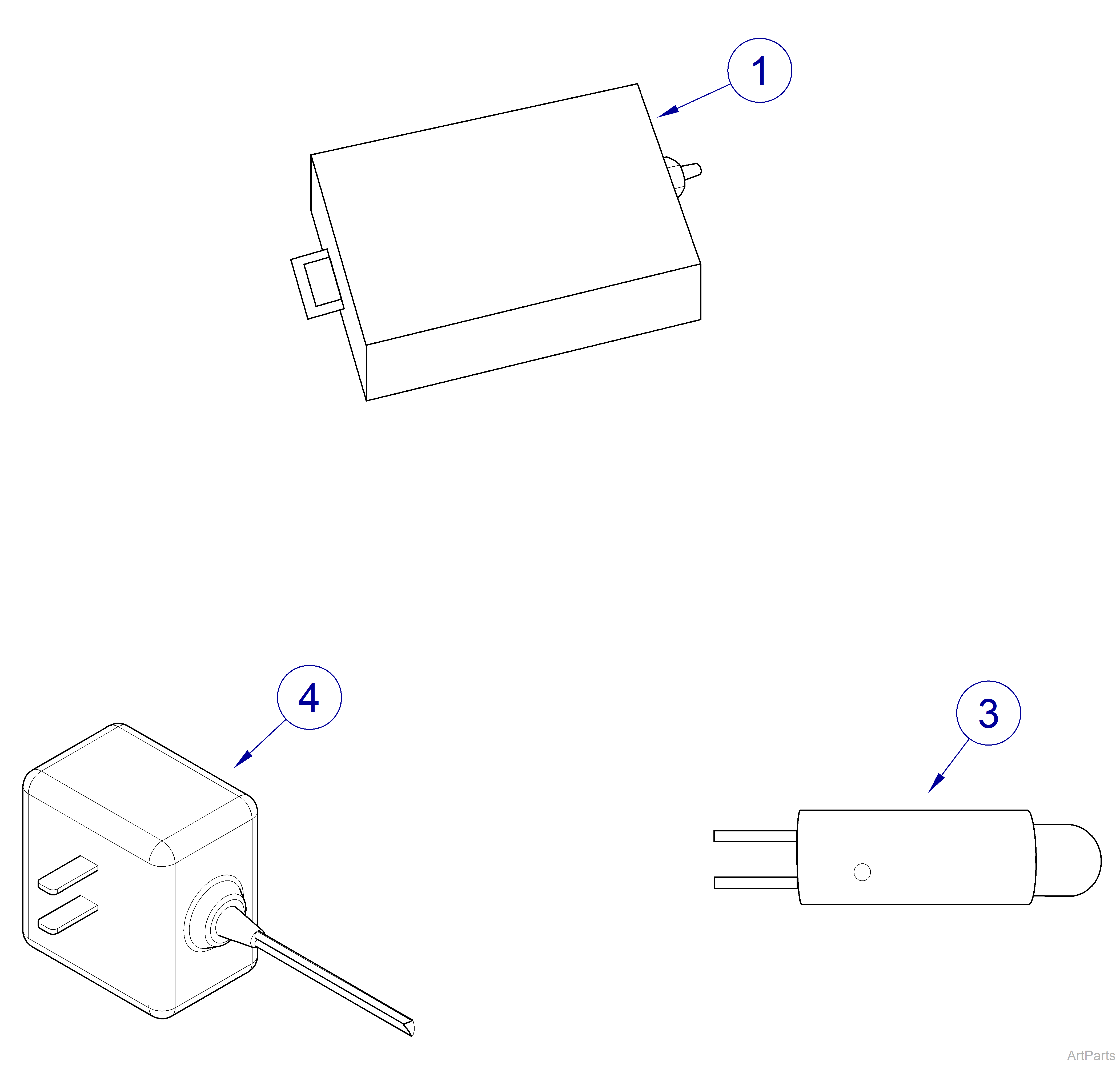 Midmark® 1000  Fiber Optic Components