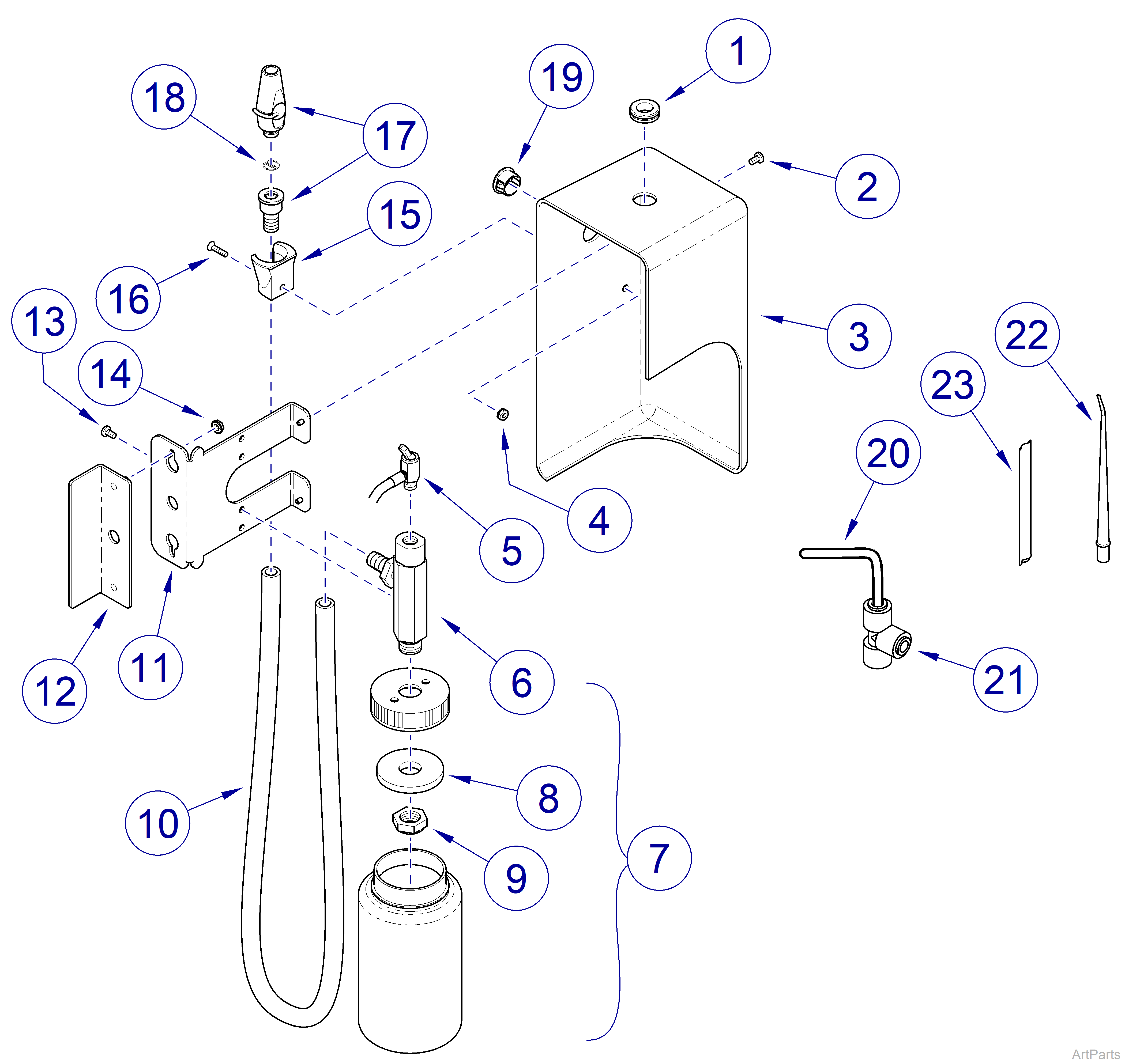 9A560001 Veterinary Dental Suction Accessory