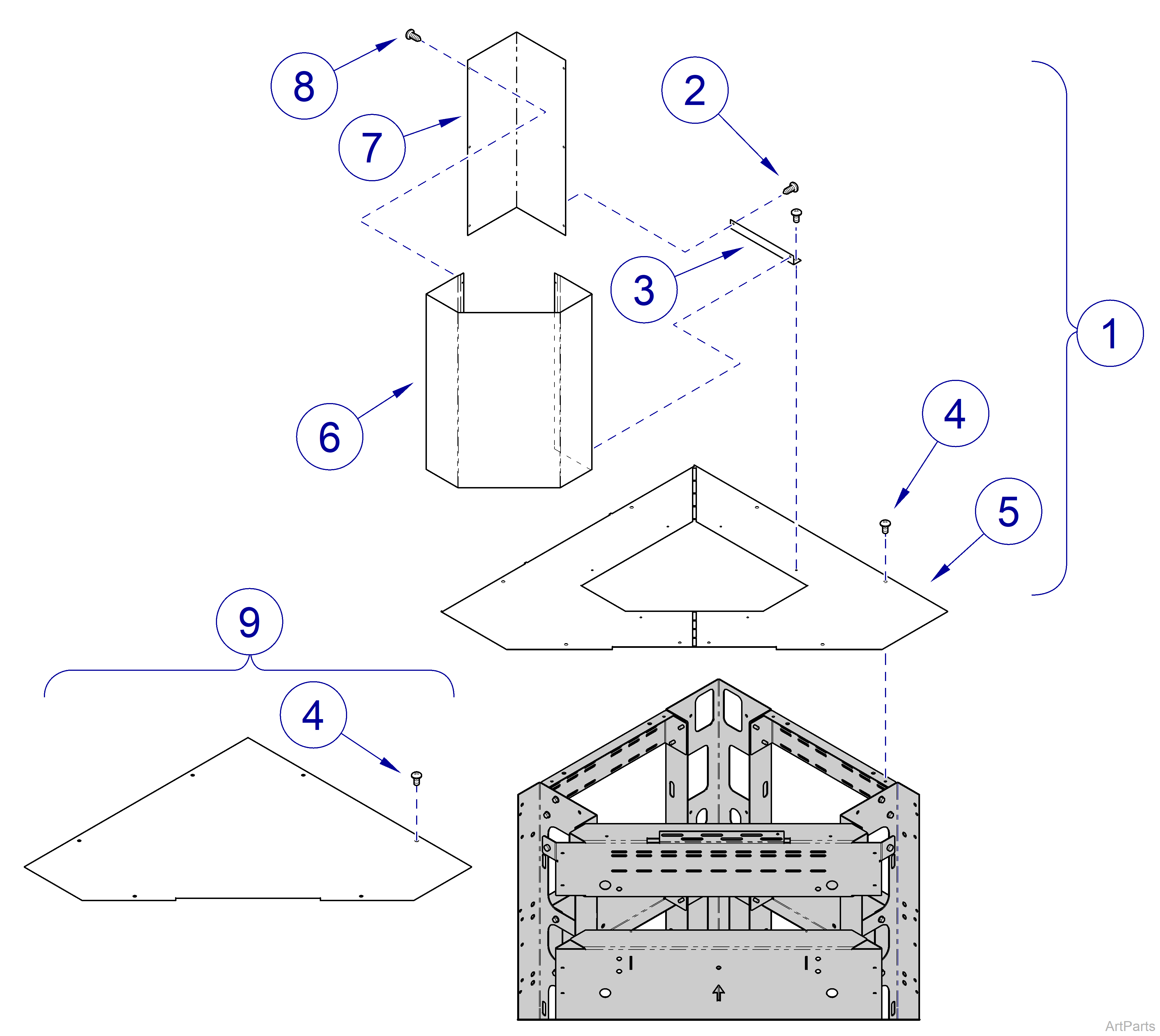 Chase Soffit and Top Panel Kits