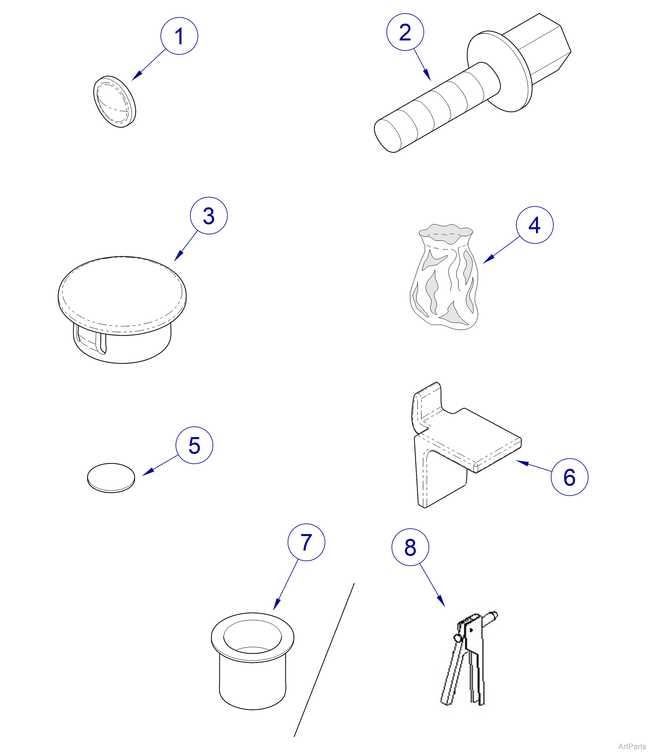 Vet Synthesis® Tables Common Parts