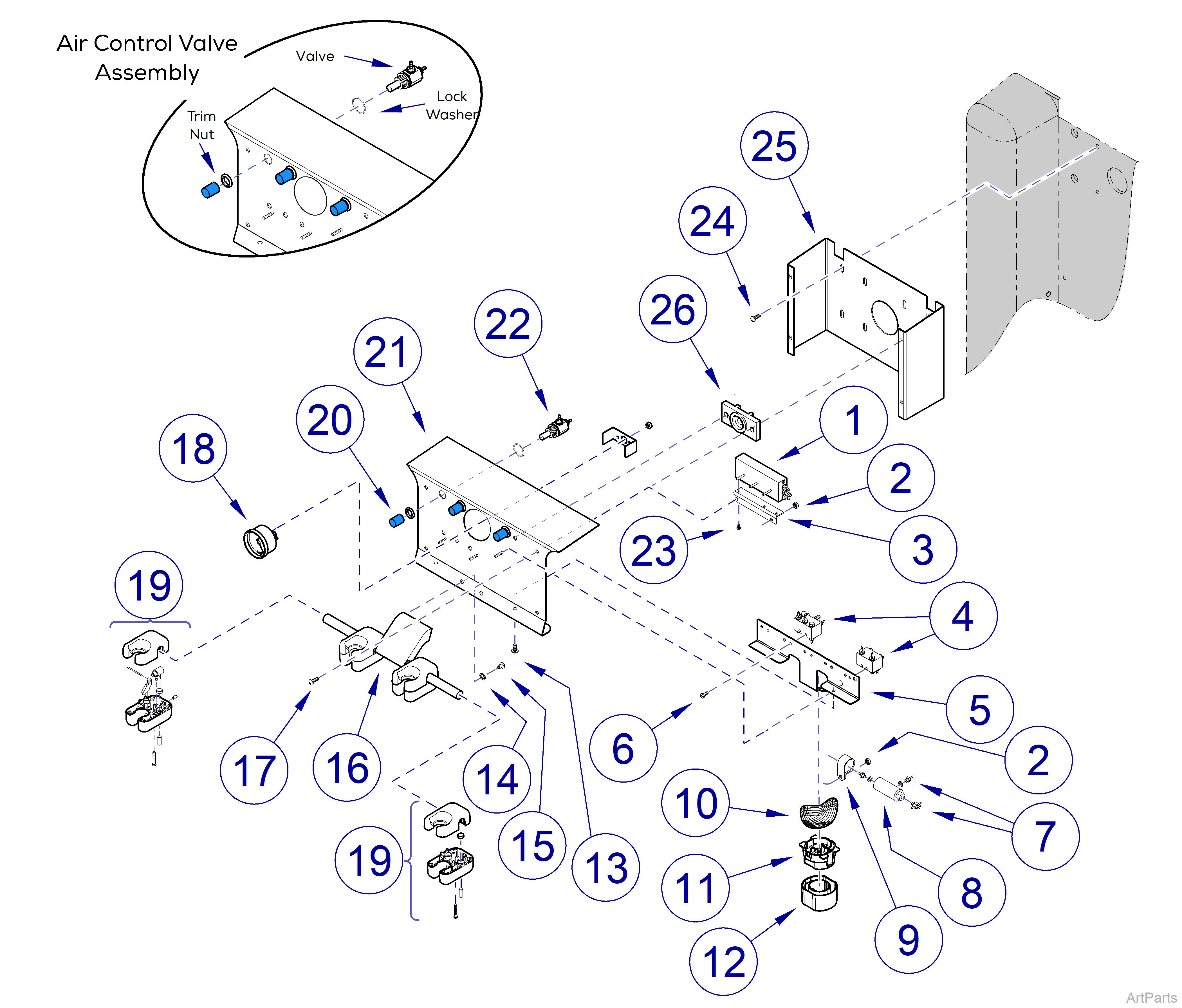 Midmark® 1000 Delivery System Components