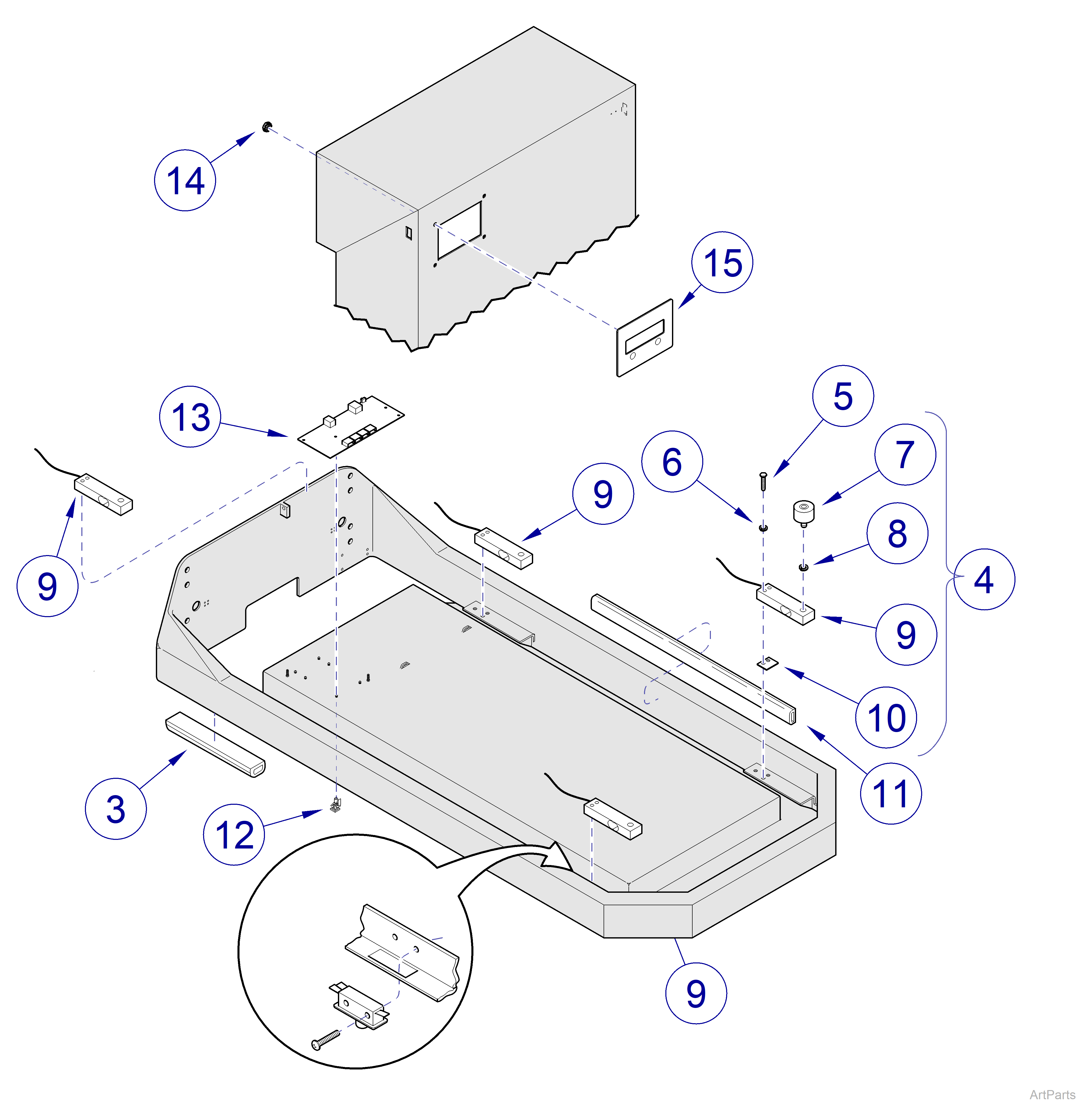 Canis Major Tabletop Electrical Comp