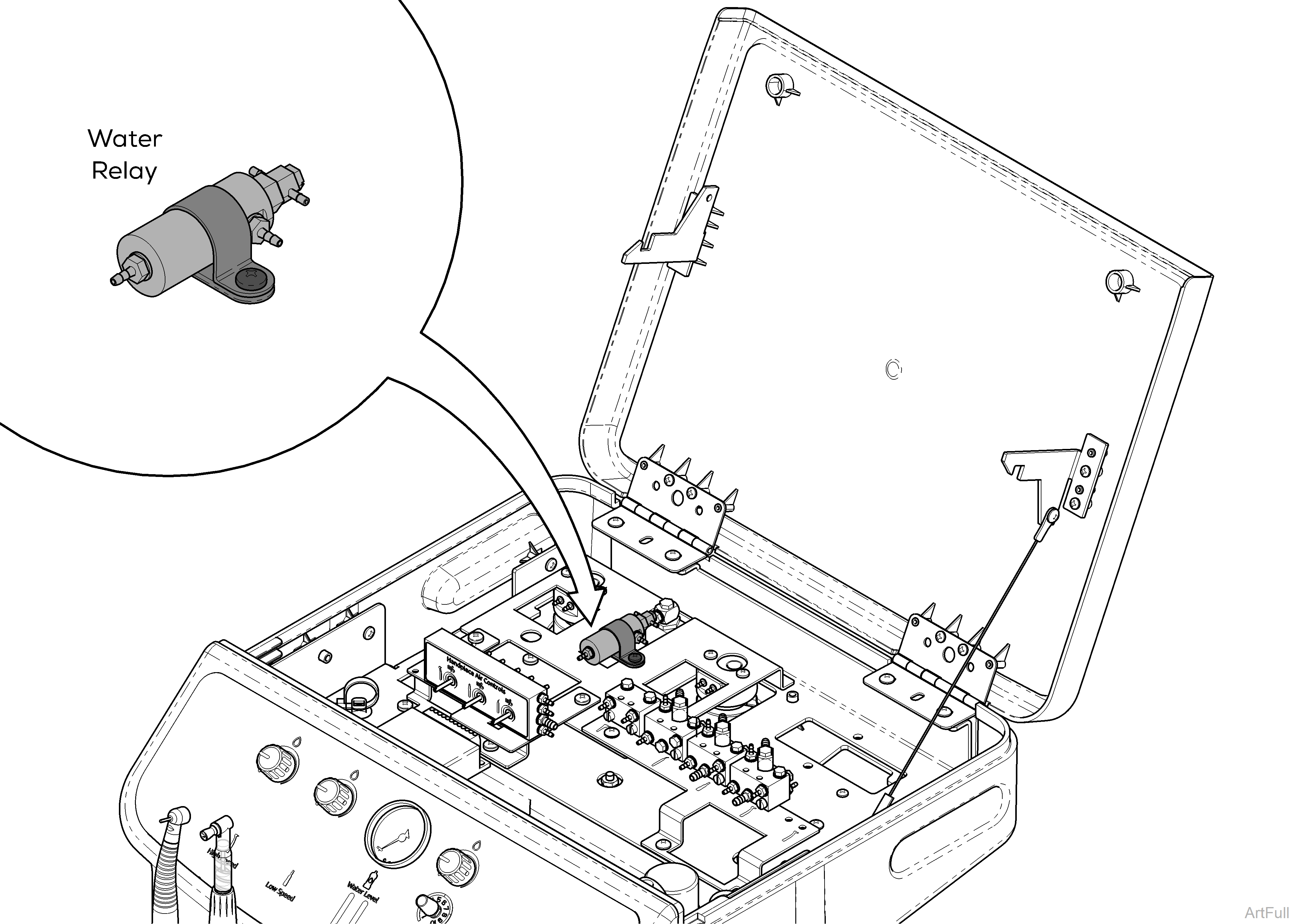 Midmark® 1000 Water Relay