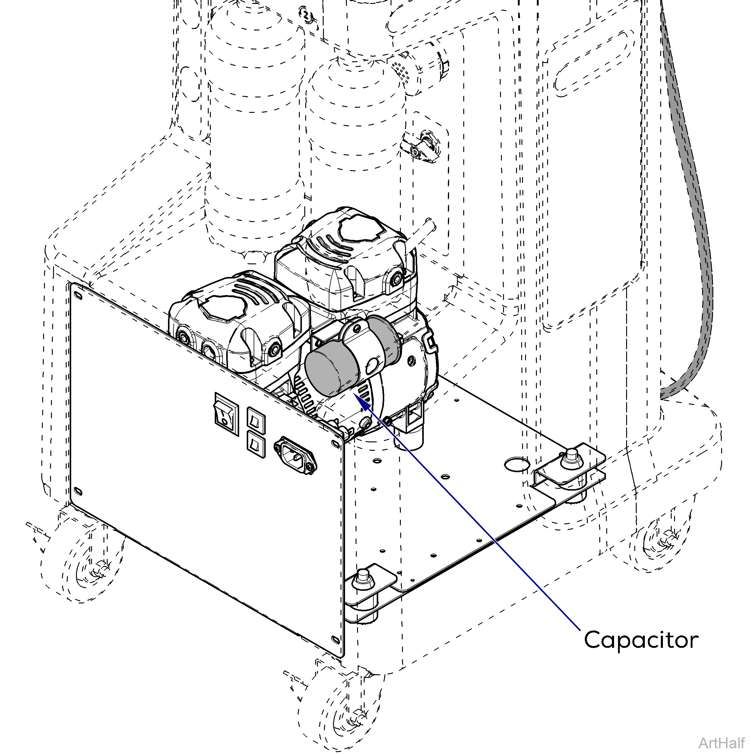 Midmark® 1000 Capacitor
