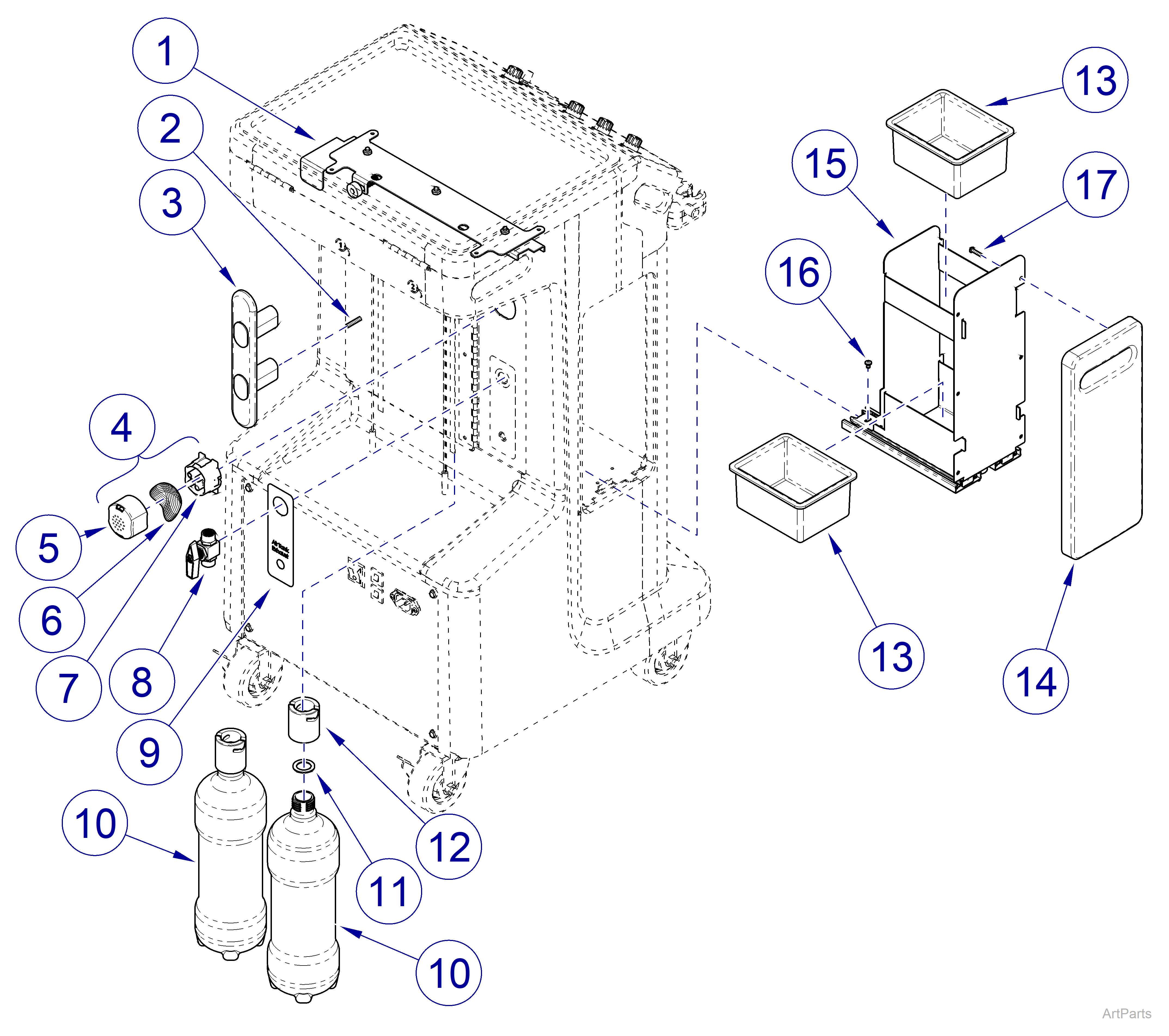 Middle Compartment Components