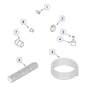 Classic Series Vacuums Single Vacuum Installation Kit