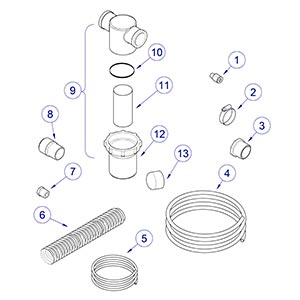 Classic Series Vacuums Twin Platform Installation Kit