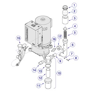 Classic Series Vacuums Single Vacuum Intake Assembly
