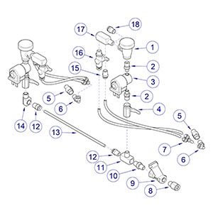 Classic Series Vacuums Twin Vacuum Solenoid Assembly