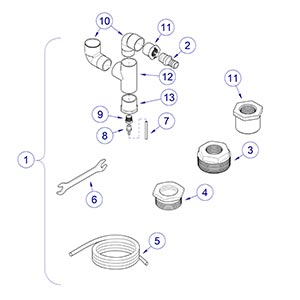 PowerVac G Base Unit Loose Parts
