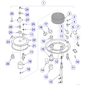 Smart Vac G Separator Lid Assembly