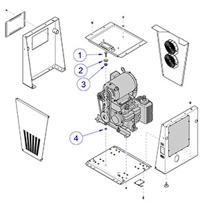 Smart Vac G Shipping Bolt Assembly