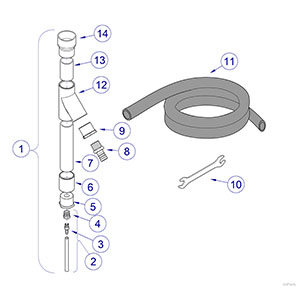 Smart Vac G Base Unit Loose Parts