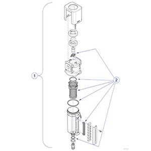 Smart Air Coalescing Filter Assembly