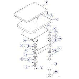 Instrument Tray Arm Assembly