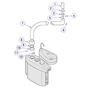 Asepsis 21 Delivery Unit Arm Assembly