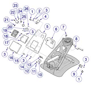  Lift Arm Mounted Components