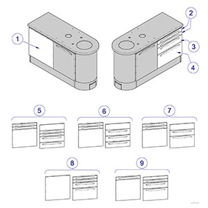 Sink Drawer / Panel Options