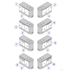 Sink Door Options